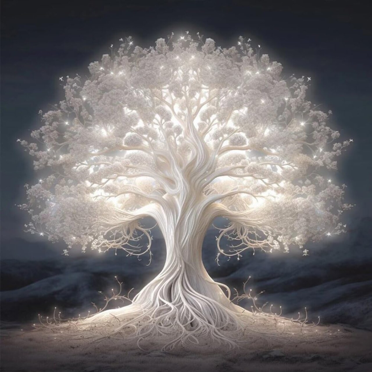 Tree of Life Diamond Painting Kits for Adults, 5D DIY Diamond Art Kits for Beginners, Full Drill Diamond Painting Kits for Home Wall Decor, Landscape